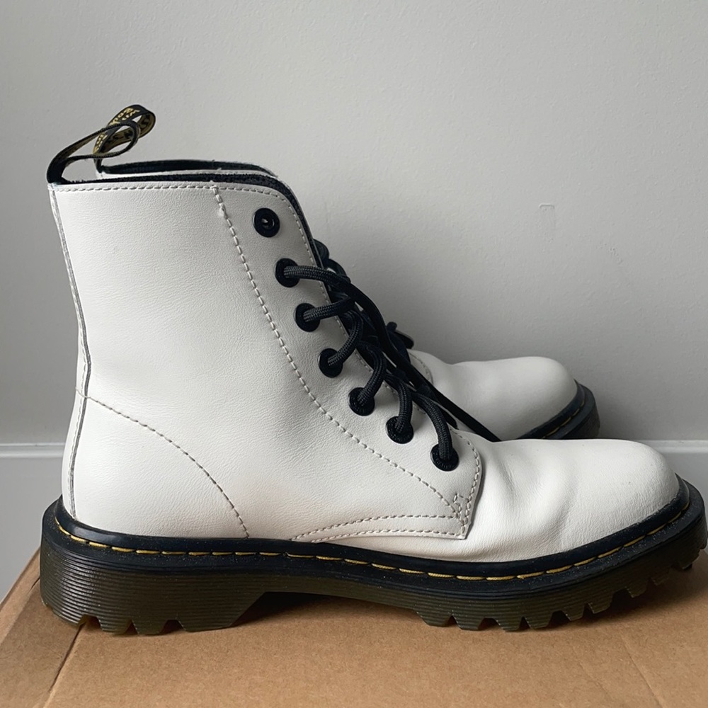 White Dr. Martens